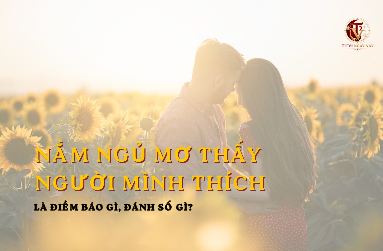 Nằm ngủ mơ thấy người mình thích là điềm báo gì, đánh số gì?